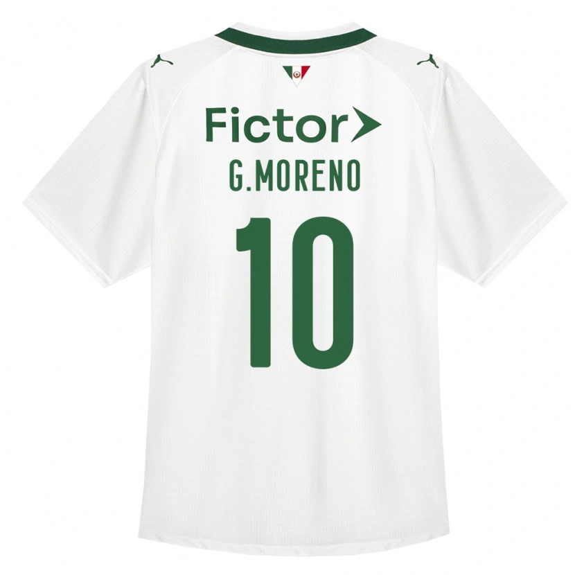 Danxen Kid Gerardo Moreno #10 Green White Away Jersey 2026/27 T-Shirt