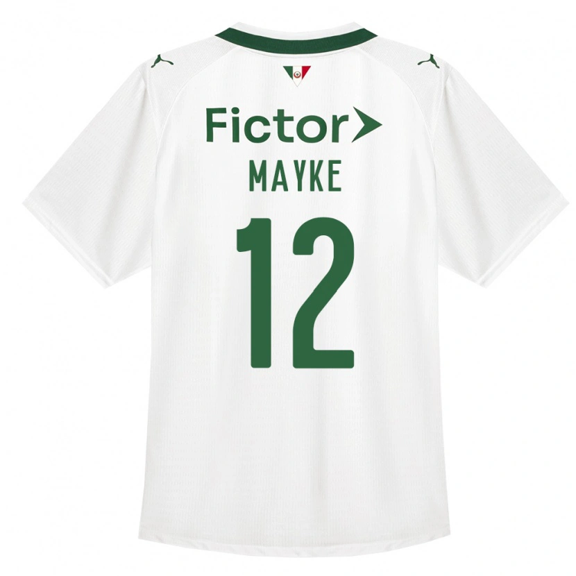 Danxen Kid Mayke #12 Green White Away Jersey 2026/27 T-Shirt