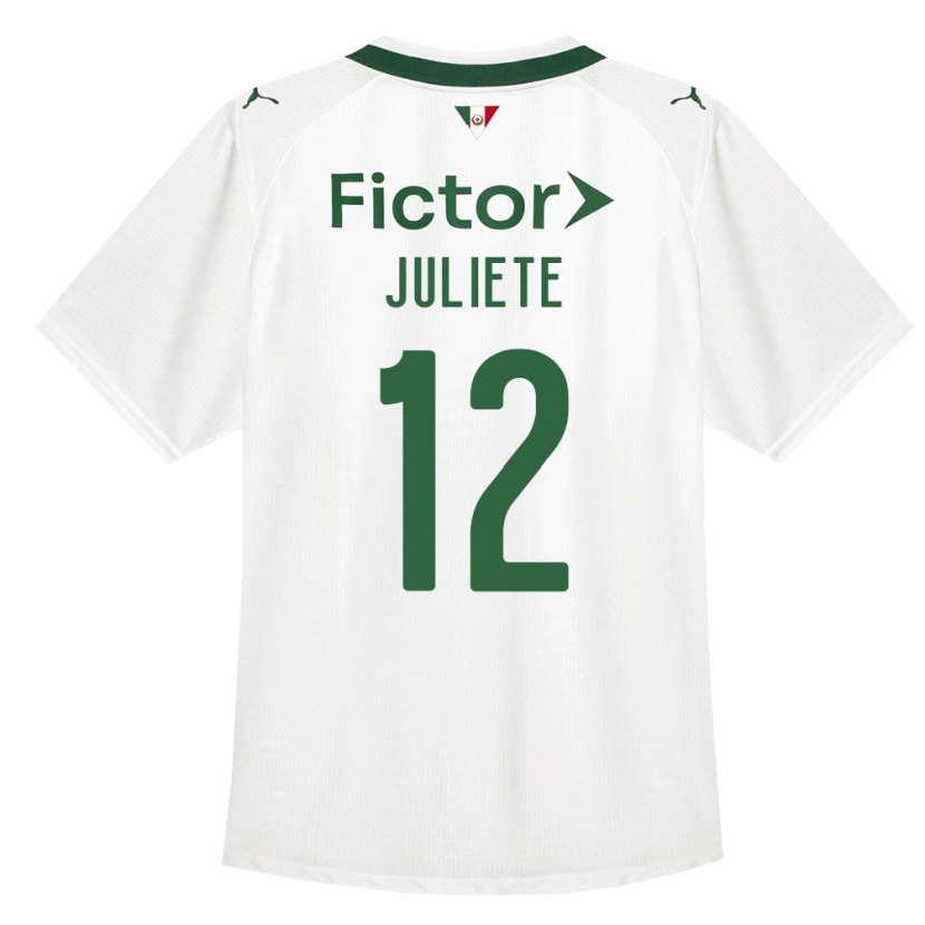Danxen Kid Juliete #12 Green White Away Jersey 2026/27 T-Shirt