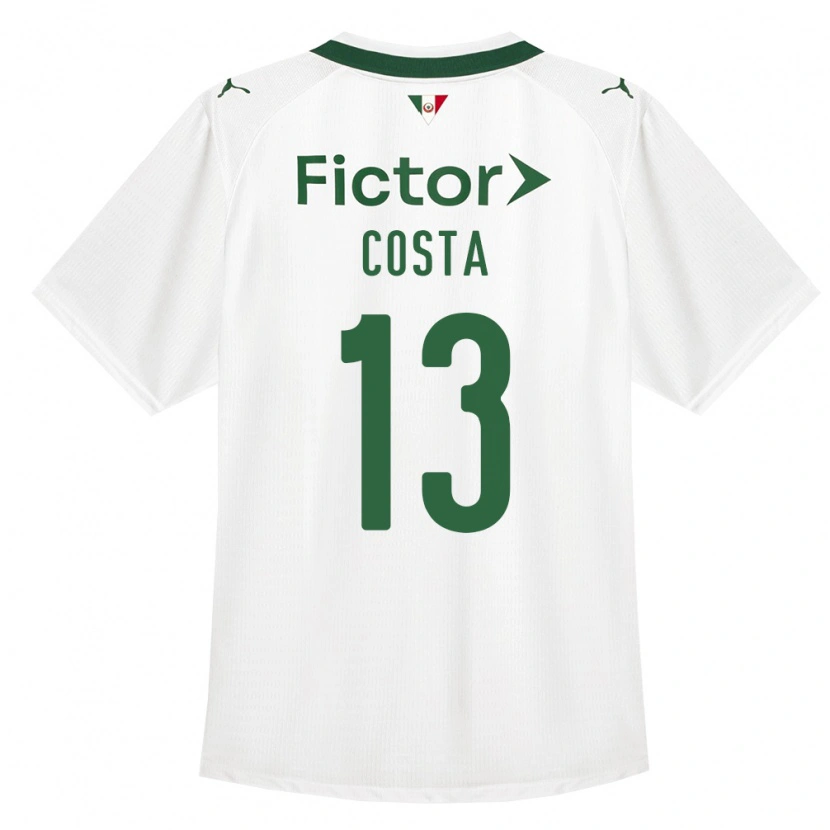 Danxen Kid Enzo Costa #13 Green White Away Jersey 2026/27 T-Shirt