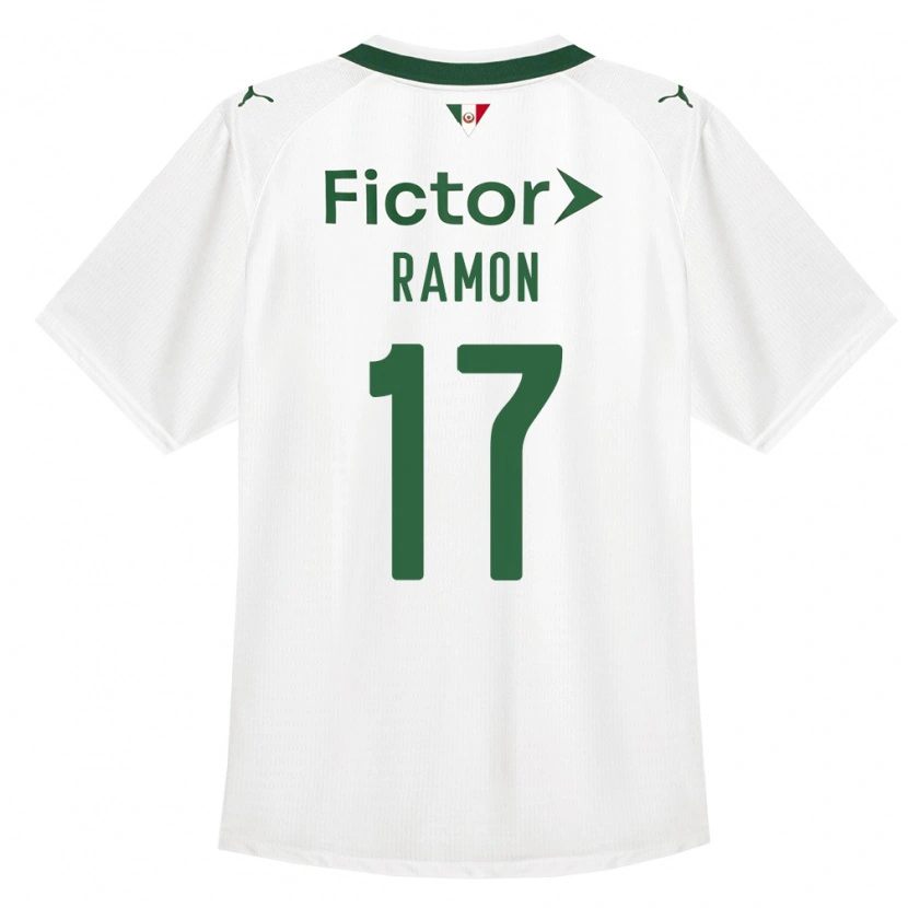 Danxen Kid Ramon Riquelme #17 Green White Away Jersey 2026/27 T-Shirt