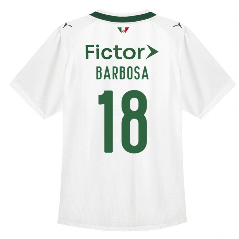 Danxen Kid Danilo Barbosa #18 Green White Away Jersey 2026/27 T-Shirt