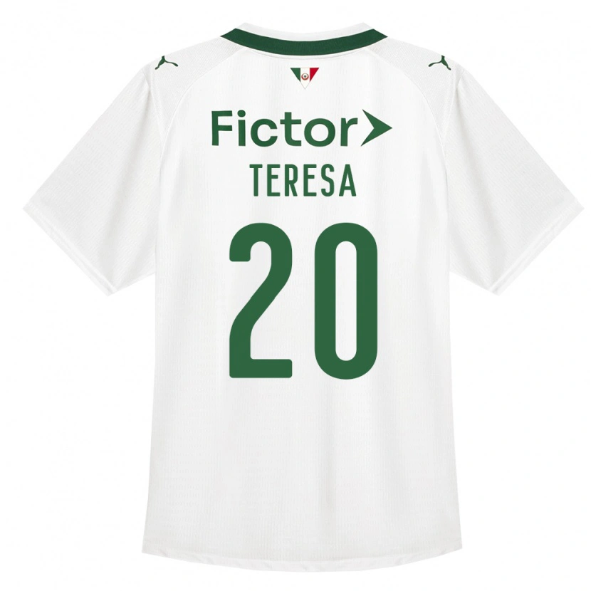 Danxen Kid Felipe Teresa #20 Green White Away Jersey 2026/27 T-Shirt
