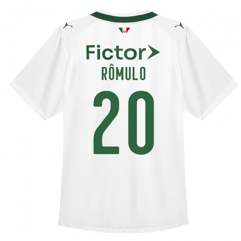 Danxen Kid Rômulo #20 Green White Away Jersey 2026/27 T-Shirt