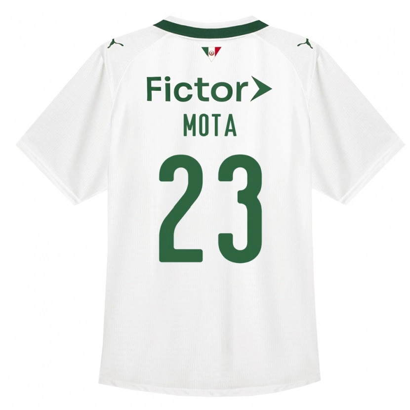 Danxen Kid Flávia Mota #23 Green White Away Jersey 2026/27 T-Shirt