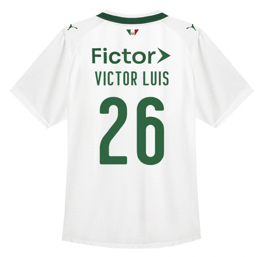 Danxen Kid Victor Luis #26 Green White Away Jersey 2026/27 T-Shirt