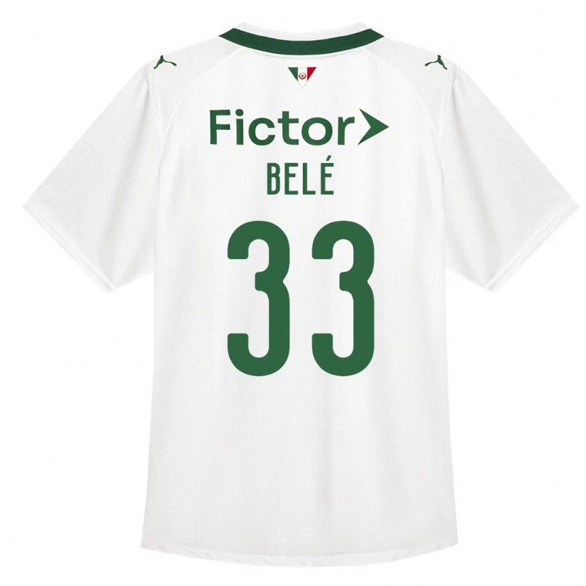 Danxen Kid Erick Belé #33 Green White Away Jersey 2026/27 T-Shirt