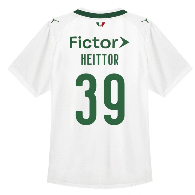 Danxen Kid Heittor Vinicius Da Silva Nunes #39 Green White Away Jersey 2026/27 T-Shirt
