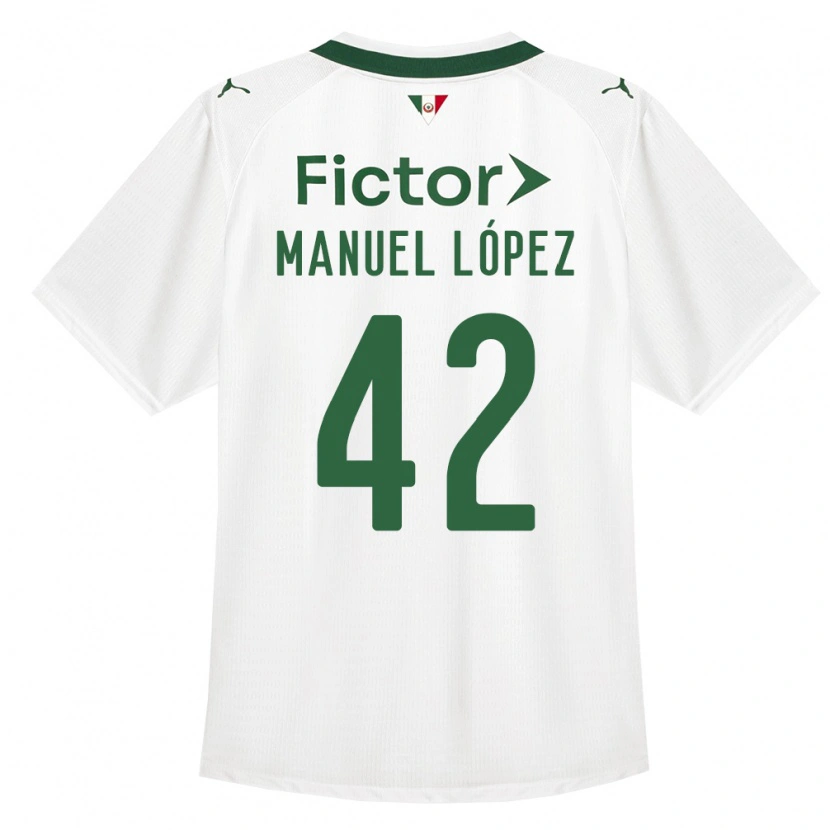 Danxen Kid José Manuel López #42 Green White Away Jersey 2026/27 T-Shirt