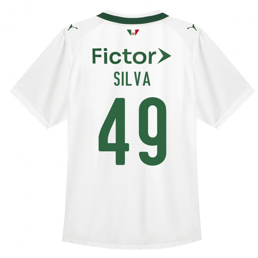 Danxen Kid Gabriel Silva #49 Green White Away Jersey 2026/27 T-Shirt