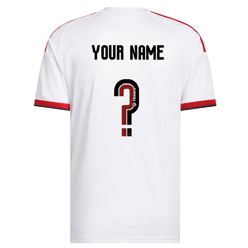 Danxen Kid Your Name #0 White Red Black Away Jersey 2026/27 T-Shirt