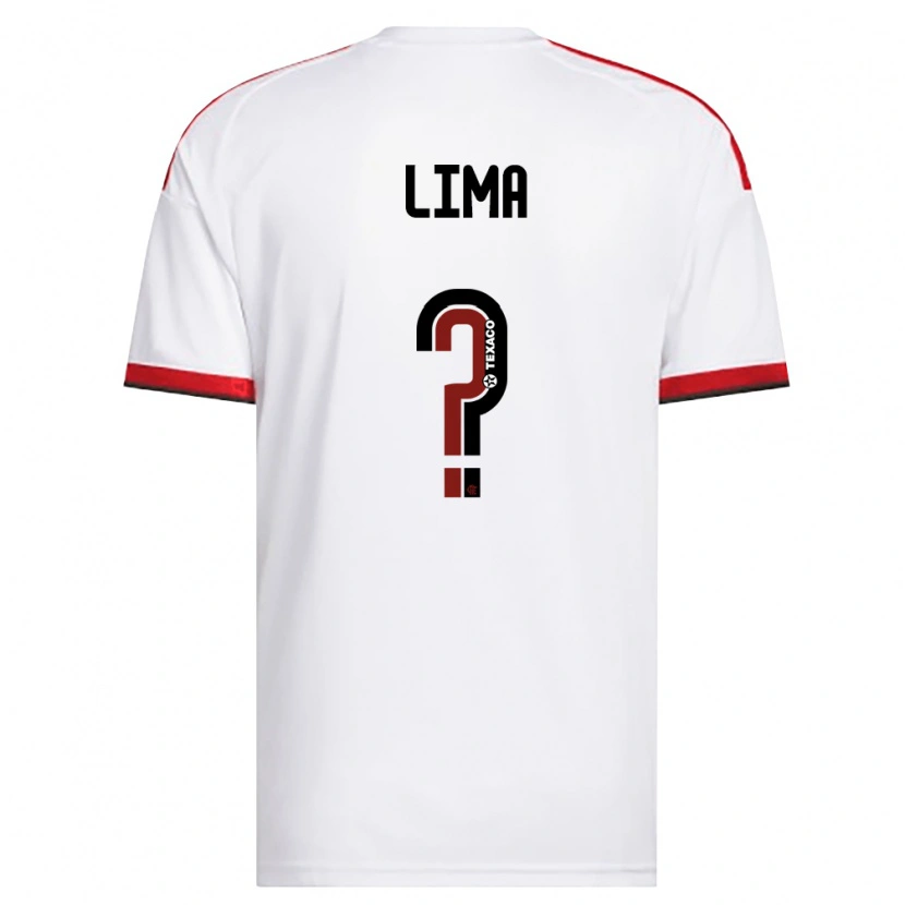 Danxen Kid Yasmin Lima #0 White Red Black Away Jersey 2026/27 T-Shirt