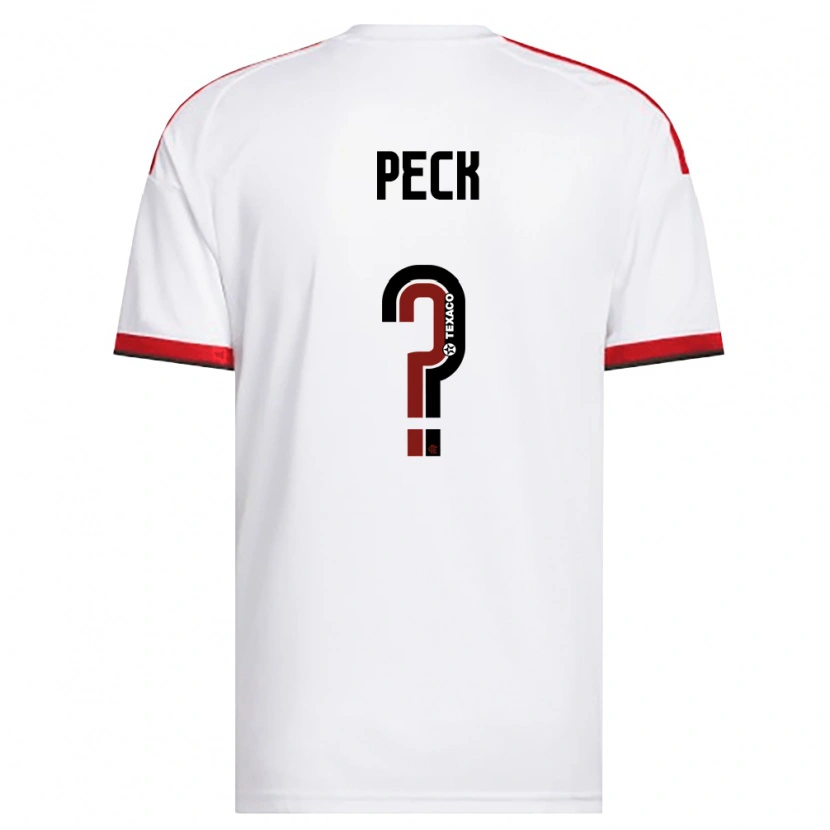Danxen Kid Maria Peck #0 White Red Black Away Jersey 2026/27 T-Shirt