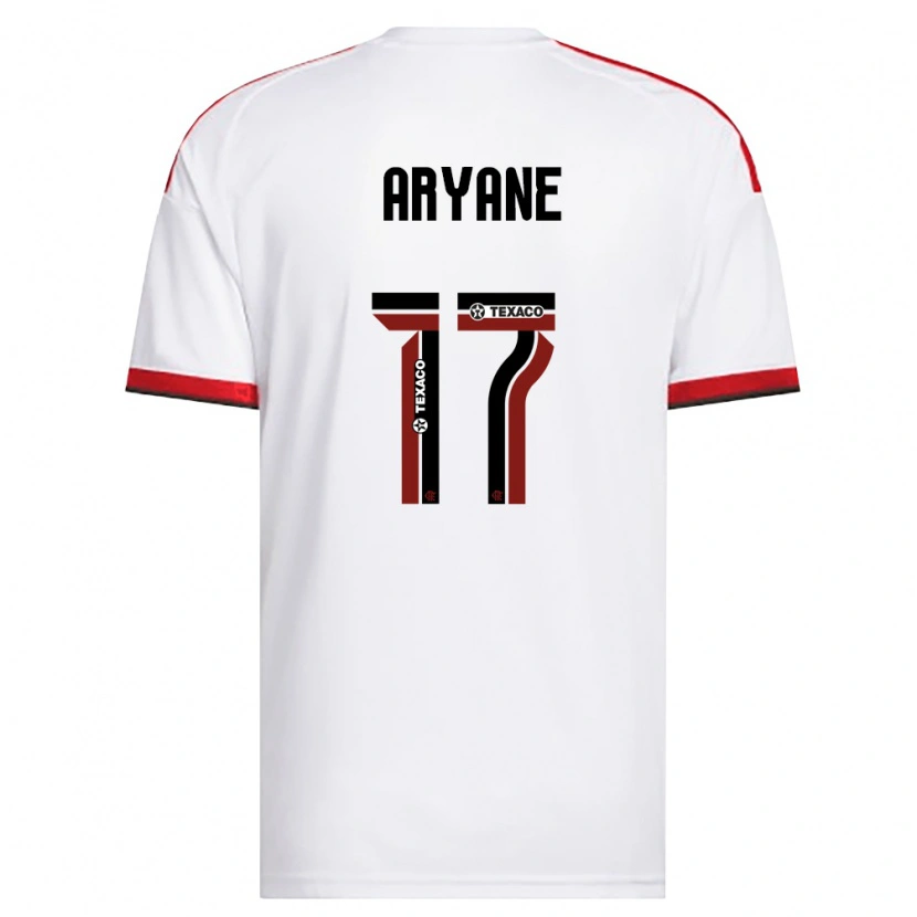 Danxen Kid Aryane #17 White Red Black Away Jersey 2026/27 T-Shirt