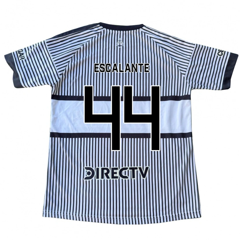 Danxen Kid Israel Escalante #44 White Black Yellow Away Jersey 2026/27 T-Shirt