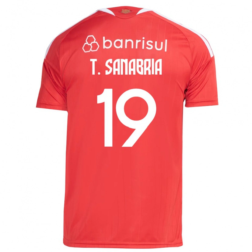 Danxen Kid Antonio Sanabria #19 Red White Home Jersey 2026/27 T-Shirt