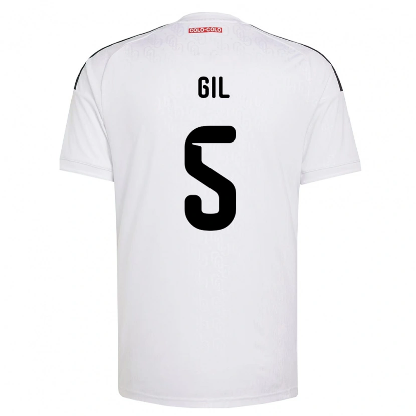 Danxen Men Leonardo Gil #5 White Black Home Jersey 2026/27 T-Shirt