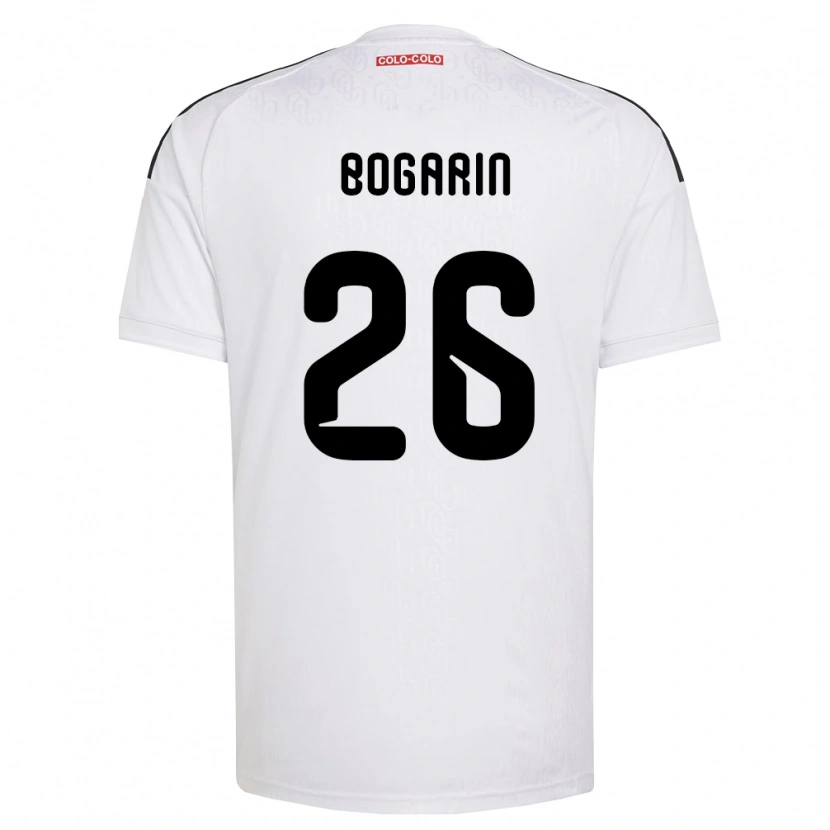 Danxen Men Dahiana Bogarín #26 White Black Home Jersey 2026/27 T-Shirt