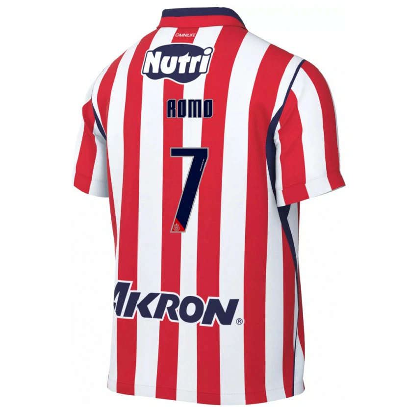 Danxen Men Luis Romo #7 Red White Home Jersey 2026/27 T-Shirt