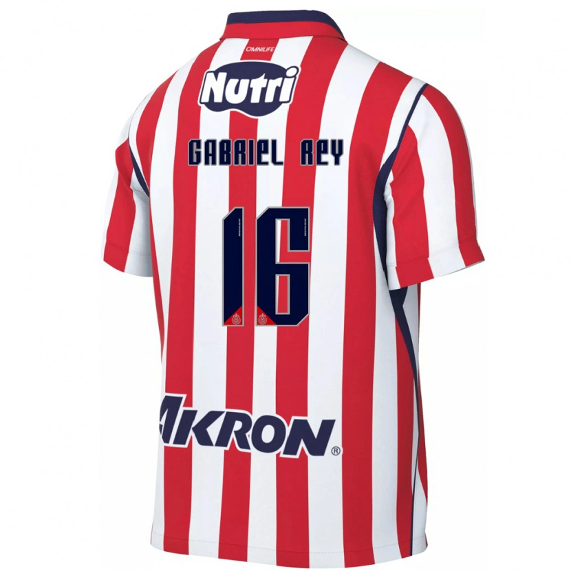 Danxen Men Luis Gabriel Rey #16 Red White Home Jersey 2026/27 T-Shirt