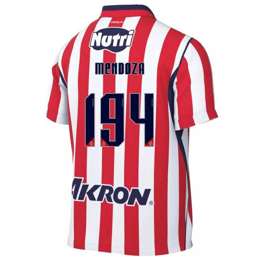 Danxen Men Esteban Mendoza #194 Red White Home Jersey 2026/27 T-Shirt