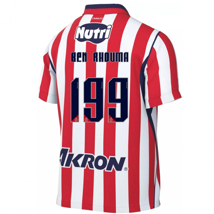 Danxen Men Anwar Ben Rhouma #199 Red White Home Jersey 2026/27 T-Shirt