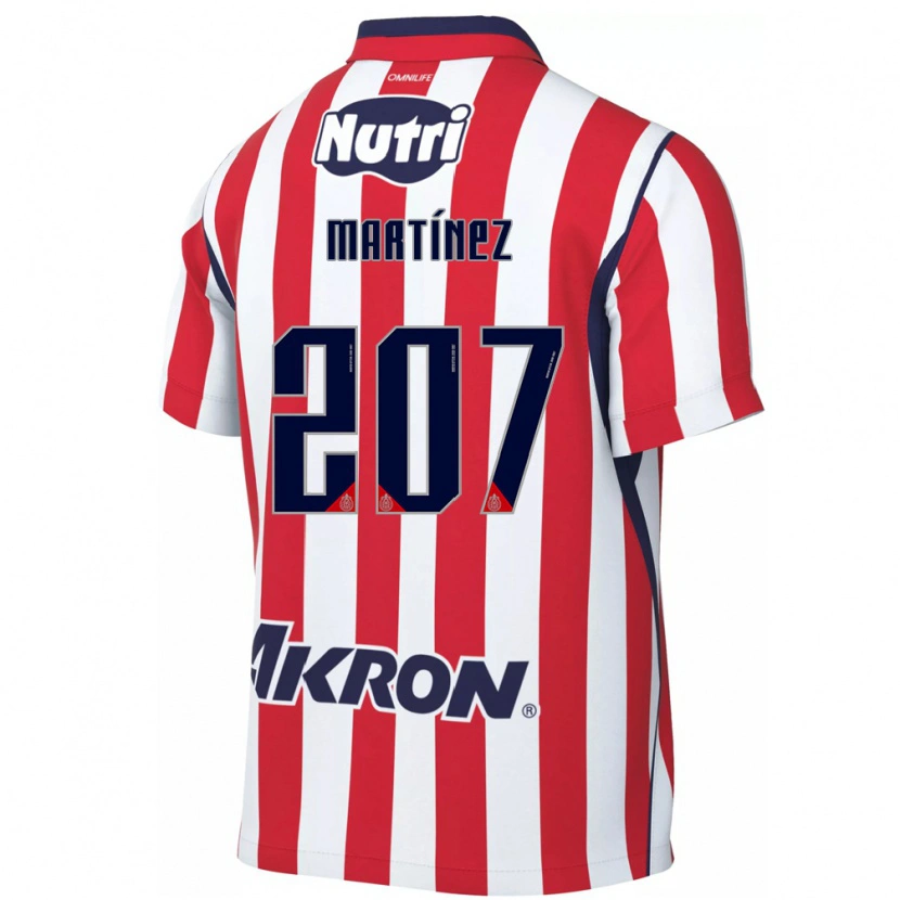 Danxen Men Raúl Martínez #207 Red White Home Jersey 2026/27 T-Shirt