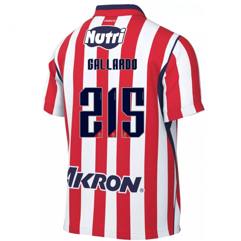 Danxen Men Jonathan Gallardo #215 Red White Home Jersey 2026/27 T-Shirt