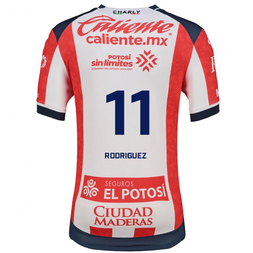 Danxen Men David Rodríguez #11 Red White Black Home Jersey 2026/27 T-Shirt