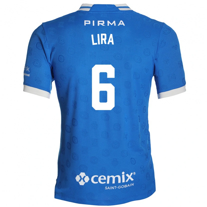 Danxen Men Érik Lira #6 Blue White Red Home Jersey 2026/27 T-Shirt