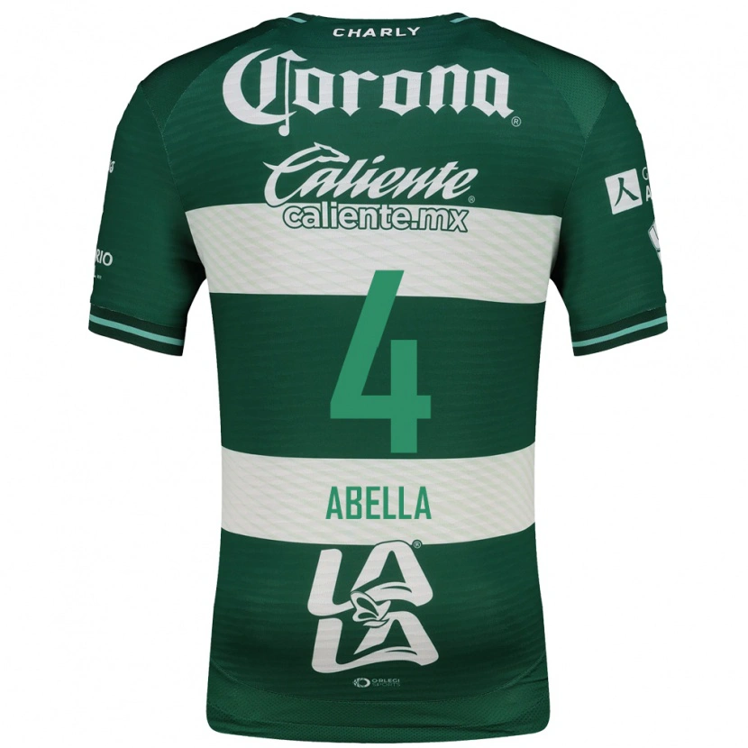 Danxen Men José Abella #4 Green White Home Jersey 2026/27 T-Shirt