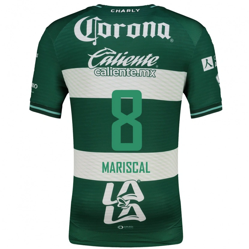 Danxen Men Salvador Mariscal #8 Green White Home Jersey 2026/27 T-Shirt