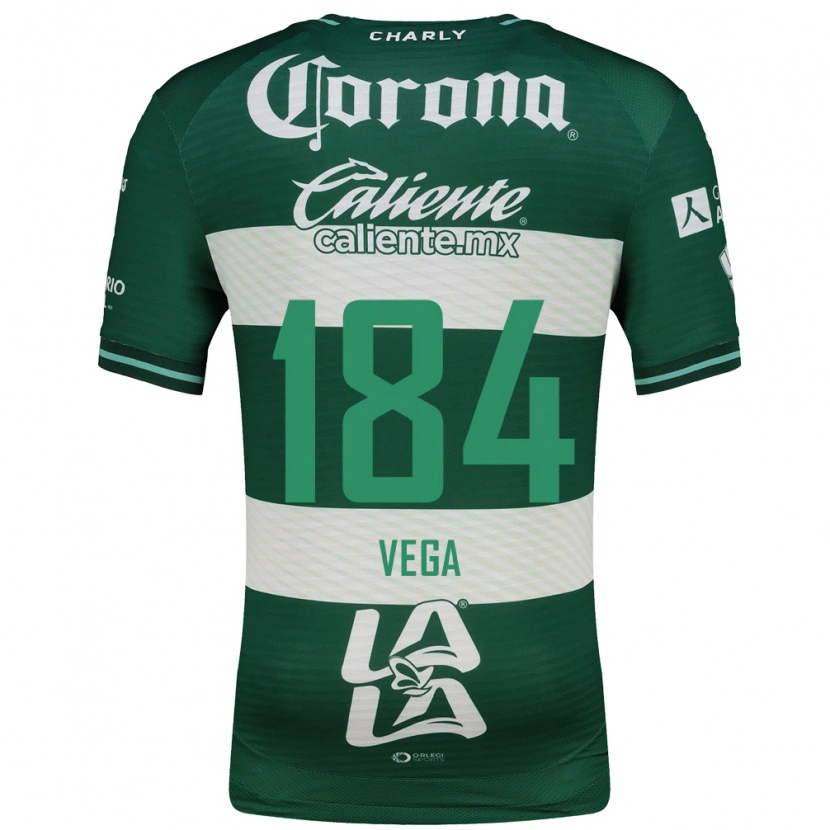 Danxen Men Luis Vega #184 Green White Home Jersey 2026/27 T-Shirt