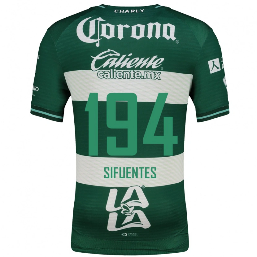 Danxen Men José Manuel Sifuentes #194 Green White Home Jersey 2026/27 T-Shirt