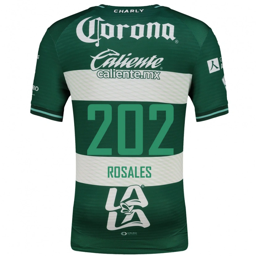 Danxen Men Luis Rosales #202 Green White Home Jersey 2026/27 T-Shirt