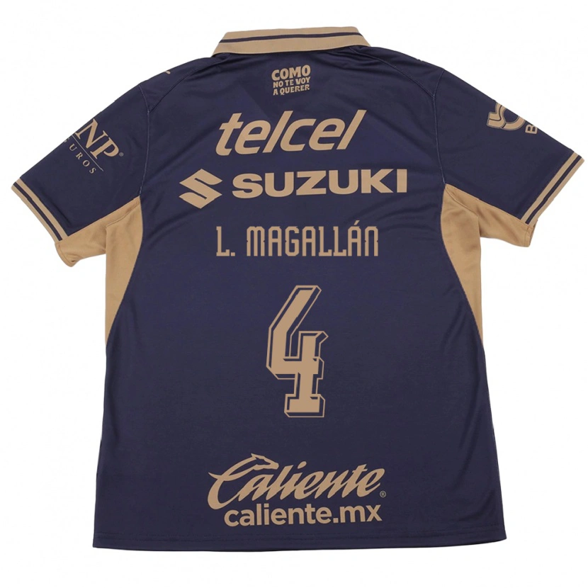 Danxen Men Lisandro Magallan #4 Purple Brown Home Jersey 2026/27 T-Shirt
