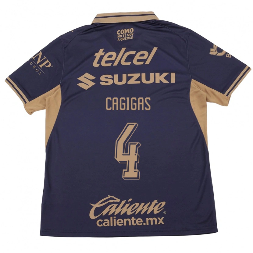 Danxen Men Deneva Cagigas #4 Purple Brown Home Jersey 2026/27 T-Shirt