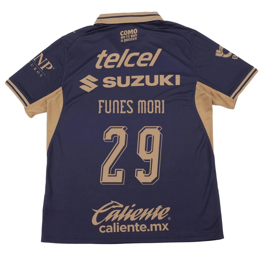 Danxen Men Rogelio Funes Mori #29 Purple Brown Home Jersey 2026/27 T-Shirt