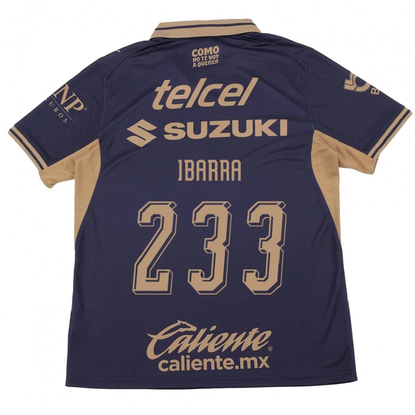 Danxen Men Pablo Ibarra #233 Purple Brown Home Jersey 2026/27 T-Shirt