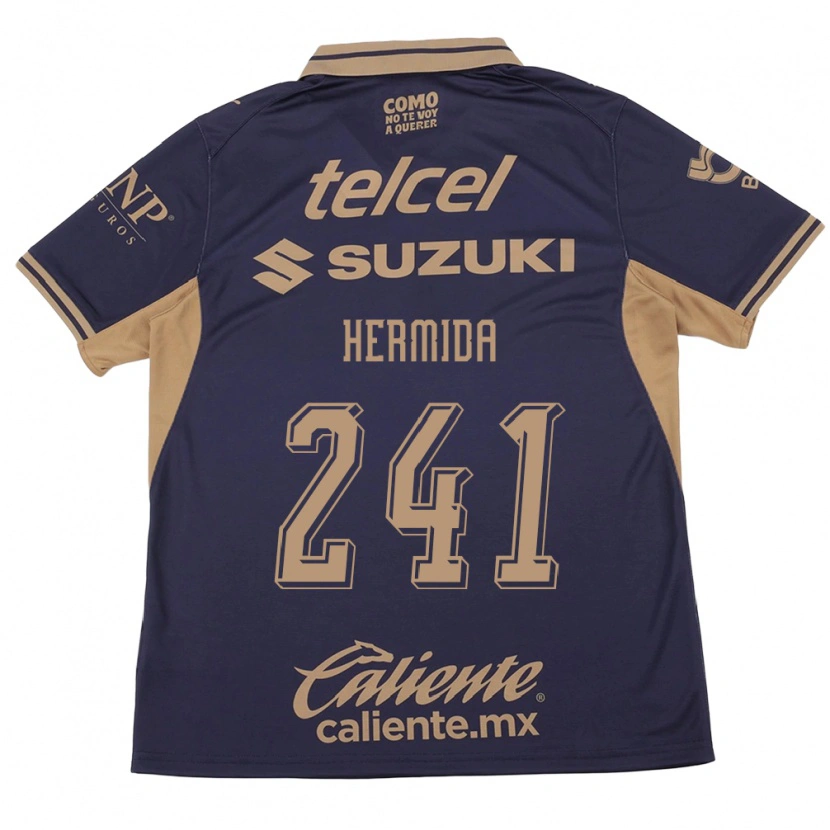 Danxen Men Emiliano Hermida #241 Purple Brown Home Jersey 2026/27 T-Shirt