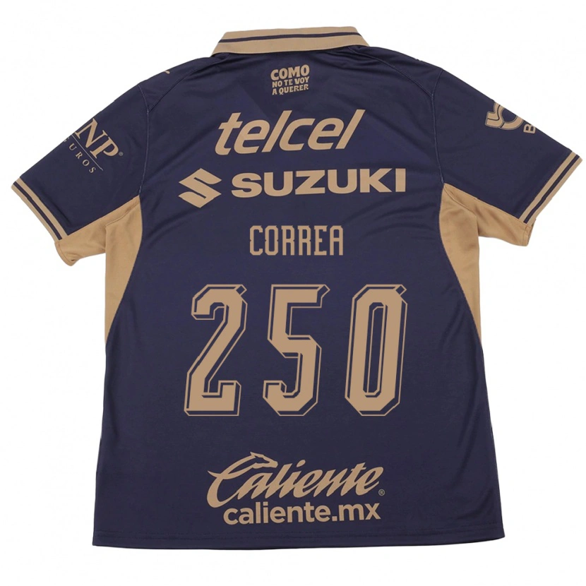 Danxen Men Andrés Correa #250 Purple Brown Home Jersey 2026/27 T-Shirt