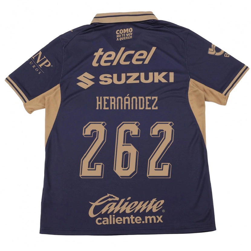 Danxen Men Roberto Hernández #262 Purple Brown Home Jersey 2026/27 T-Shirt
