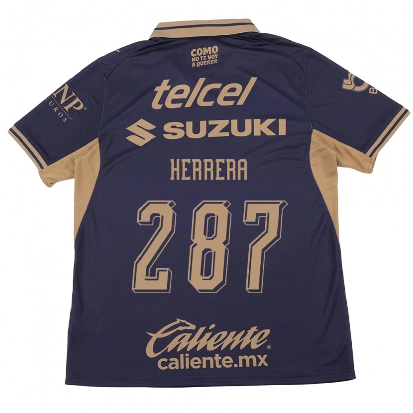 Danxen Men Sebastián Herrera #287 Purple Brown Home Jersey 2026/27 T-Shirt