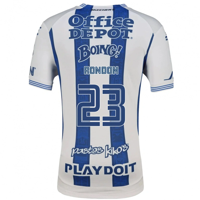 Danxen Men Salomón Rondón #23 White Navy Blue Home Jersey 2026/27 T-Shirt