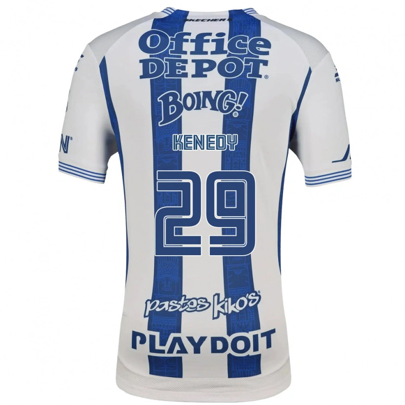 Danxen Men Robert Kenedy Nunes Do #29 White Navy Blue Home Jersey 2026/27 T-Shirt