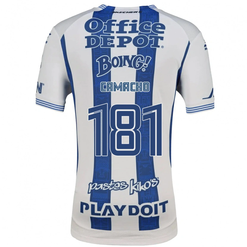 Danxen Men César Camacho #181 White Navy Blue Home Jersey 2026/27 T-Shirt