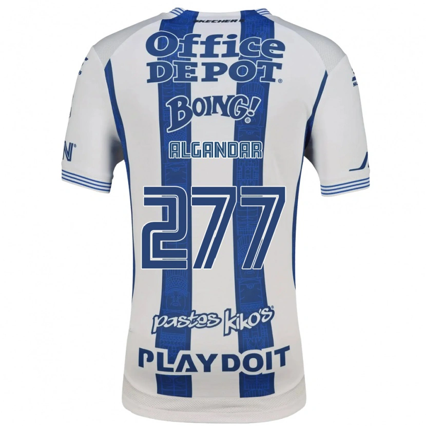 Danxen Men Luis Algandar #277 White Navy Blue Home Jersey 2026/27 T-Shirt
