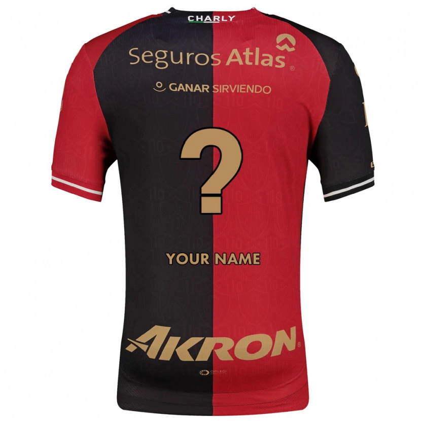 Danxen Men Your Name #0 Red Black Brown Home Jersey 2026/27 T-Shirt