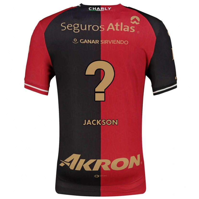 Danxen Men Joaquín Jackson #0 Red Black Brown Home Jersey 2026/27 T-Shirt
