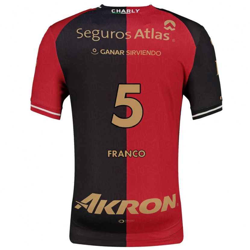 Danxen Men Alejandra Franco #5 Red Black Brown Home Jersey 2026/27 T-Shirt